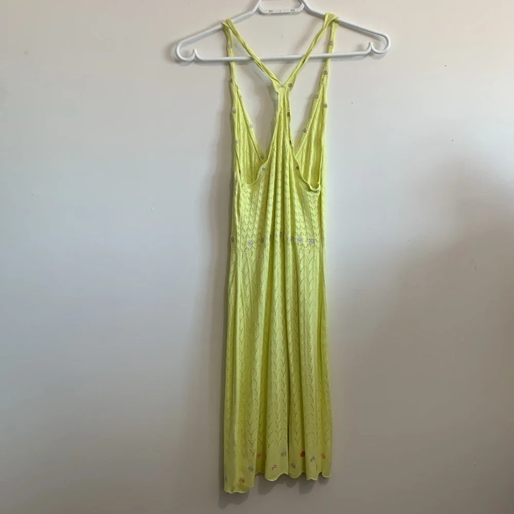 BNWOT Intimately Free people Keep Going Mini Slip knit Dress size S - Picture 5 of 5